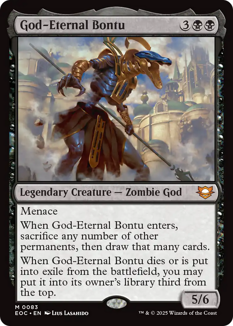 God-Eternal Bontu [Edge of Eternities Commander] | Lots Moore NSW