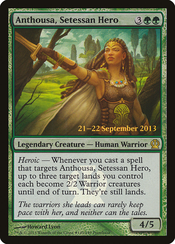 Anthousa, Setessan Hero [Theros Prerelease Promos] | Lots Moore NSW