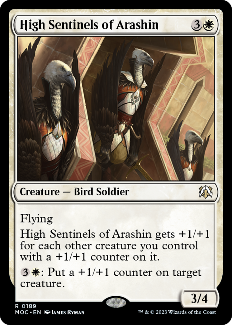 High Sentinels of Arashin [March of the Machine Commander] | Lots Moore NSW