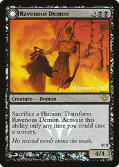 Ravenous Demon // Archdemon of Greed [Dark Ascension Prerelease Promos] | Lots Moore NSW