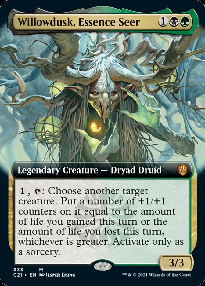 Willowdusk, Essence Seer (Extended Art) [Commander 2021] | Lots Moore NSW