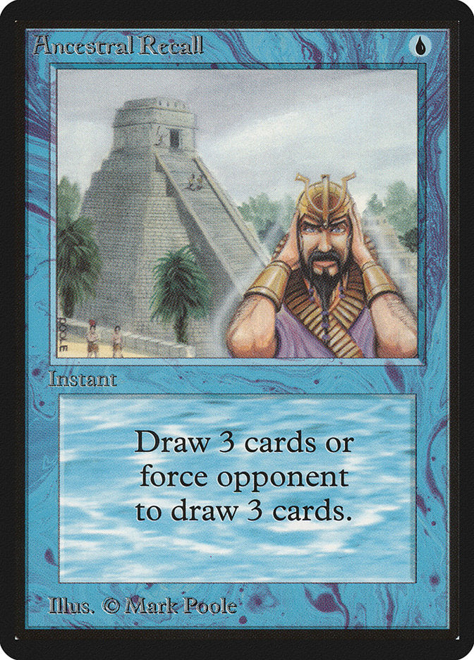 Ancestral Recall [Beta Edition] | Lots Moore NSW