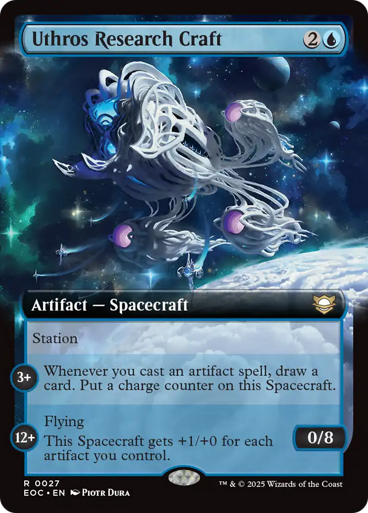 Uthros Research Craft (Extended Art) [Edge of Eternities Commander] | Lots Moore NSW