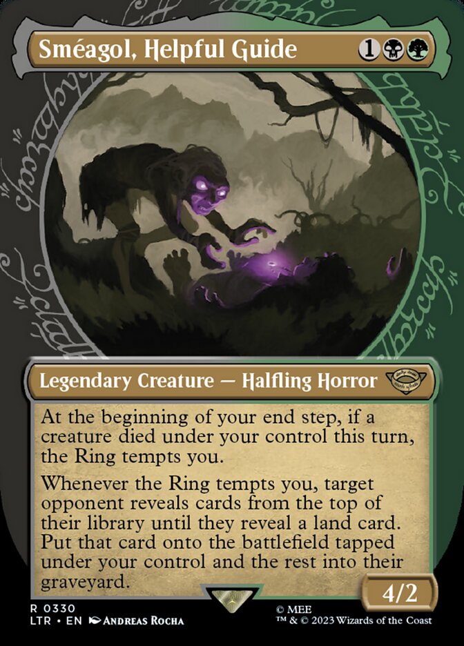 Smeagol, Helpful Guide (Showcase Ring Frame) [The Lord of the Rings: Tales of Middle-Earth] | Lots Moore NSW