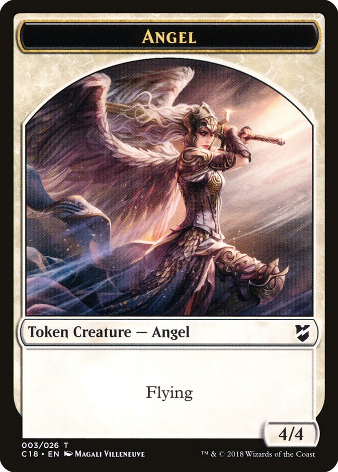 Angel Token [Commander 2018 Tokens] | Lots Moore NSW