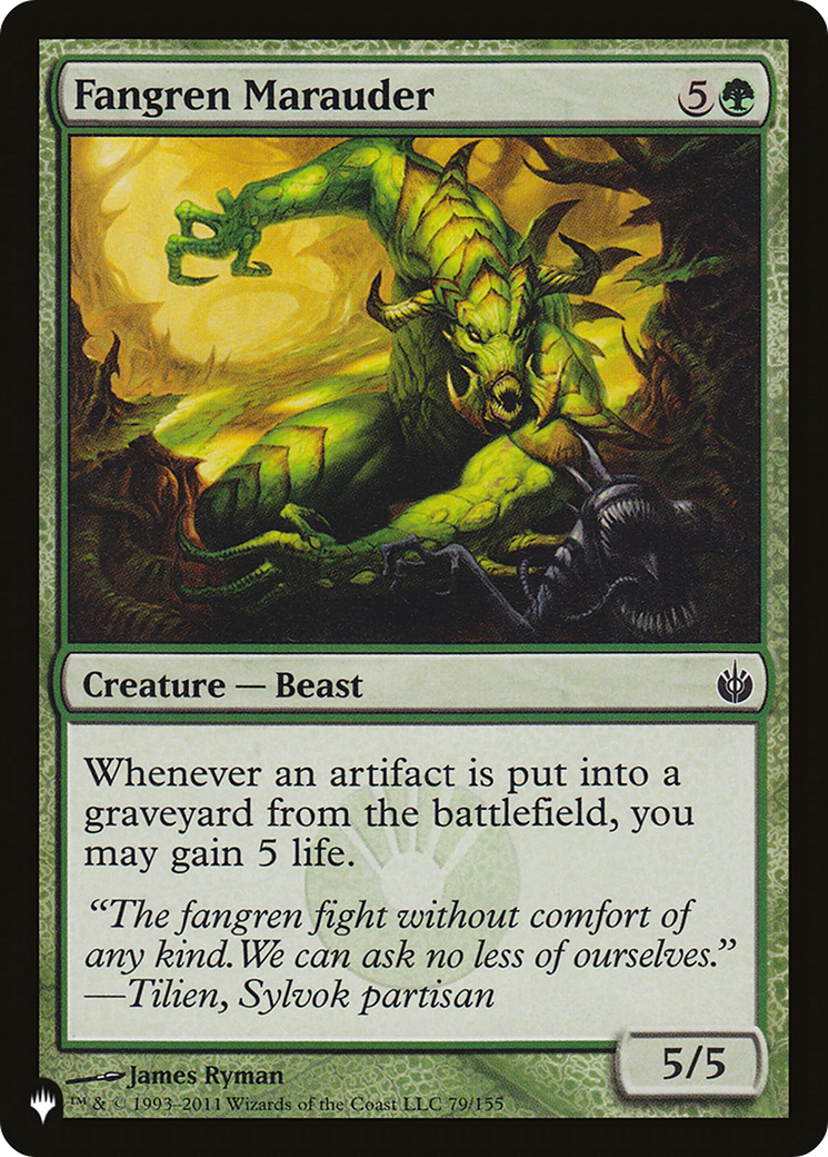 Fangren Marauder [The List] | Lots Moore NSW