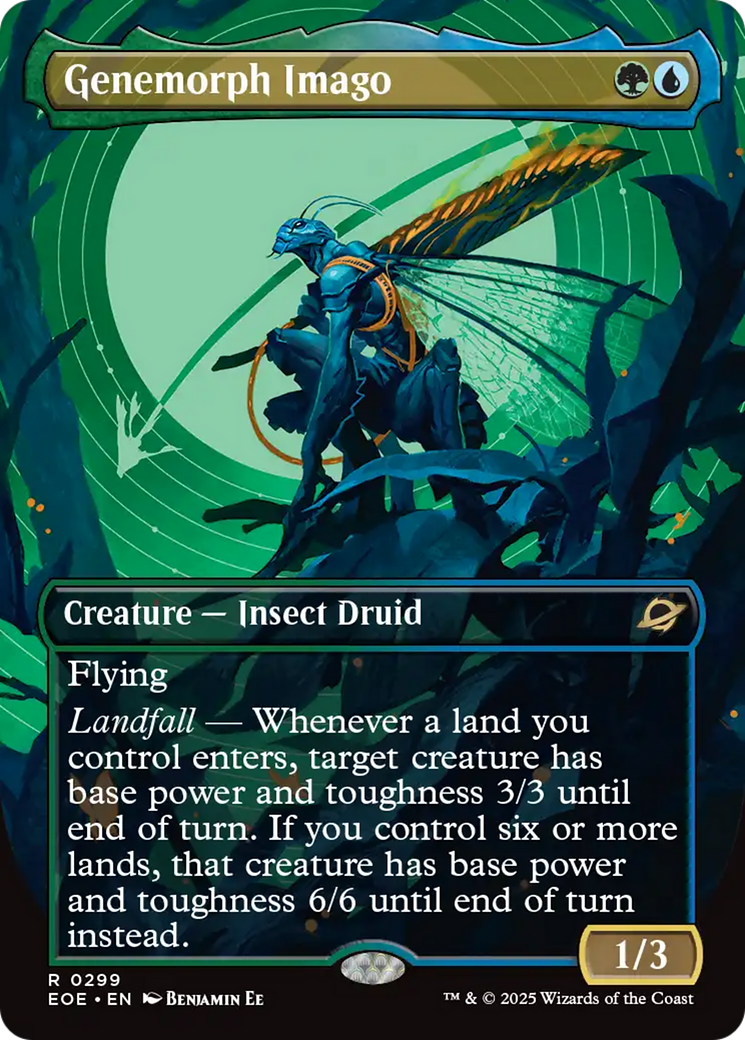 Genemorph Imago (Borderless) [Edge of Eternities] | Lots Moore NSW