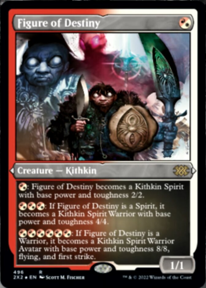 Figure of Destiny (Foil Etched) [Double Masters 2022] | Lots Moore NSW