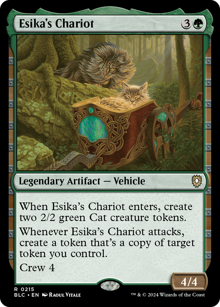 Esika's Chariot [Bloomburrow Commander] | Lots Moore NSW