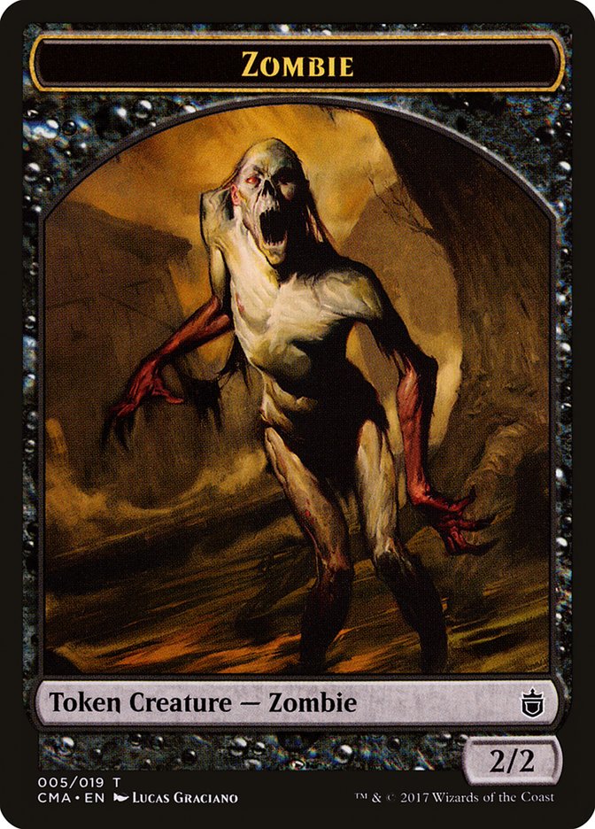 Zombie Token [Commander Anthology Tokens] | Lots Moore NSW