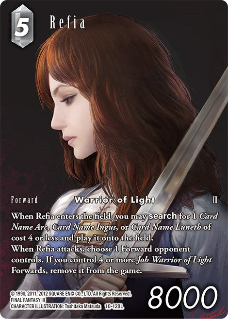 Refia (Full Art) [Opus X] | Lots Moore NSW