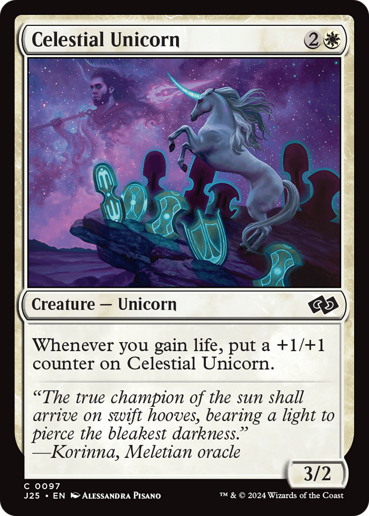 Celestial Unicorn [Foundations Jumpstart] | Lots Moore NSW