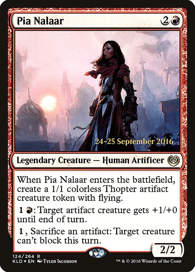 Pia Nalaar [Kaladesh Prerelease Promos] | Lots Moore NSW