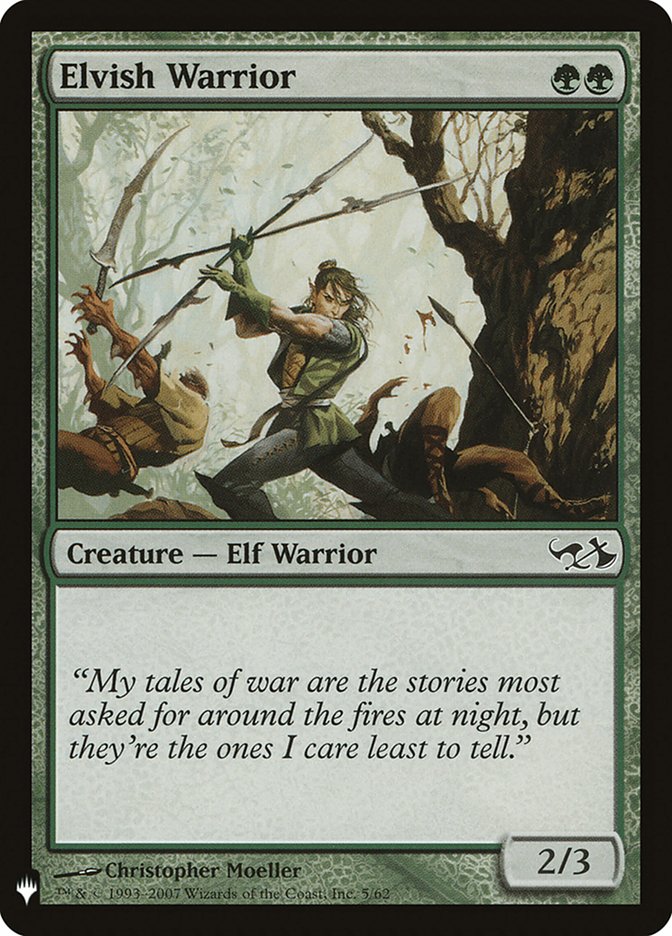 Elvish Warrior [Mystery Booster] | Lots Moore NSW