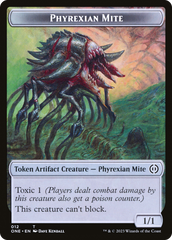 Phyrexian Mite (012) // Cat Double-Sided Token [Phyrexia: All Will Be One Tokens] | Lots Moore NSW