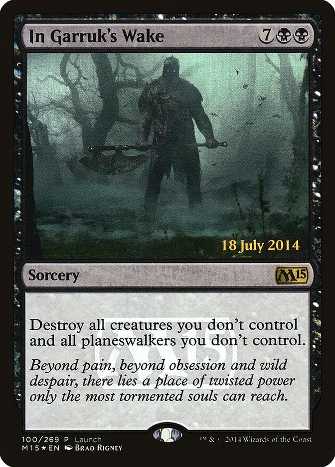 In Garruk's Wake [Magic 2015 Prerelease Promos] | Lots Moore NSW