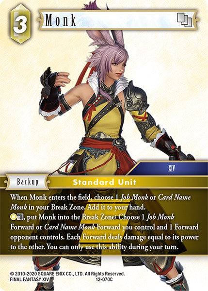 Monk [Opus XII] | Lots Moore NSW