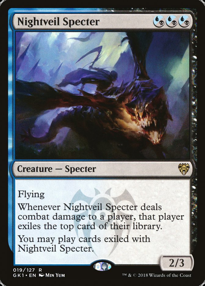 Nightveil Specter [Guilds of Ravnica Guild Kit] | Lots Moore NSW