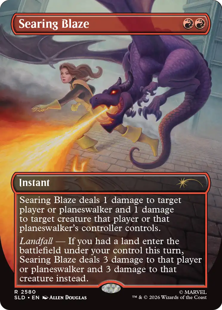 Searing Blaze [Secret Lair Drop Series] | Lots Moore NSW