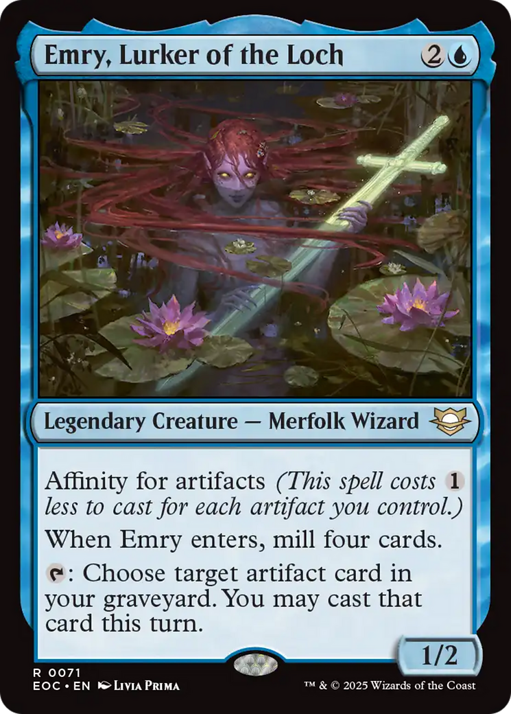 Emry, Lurker of the Loch [Edge of Eternities Commander] | Lots Moore NSW