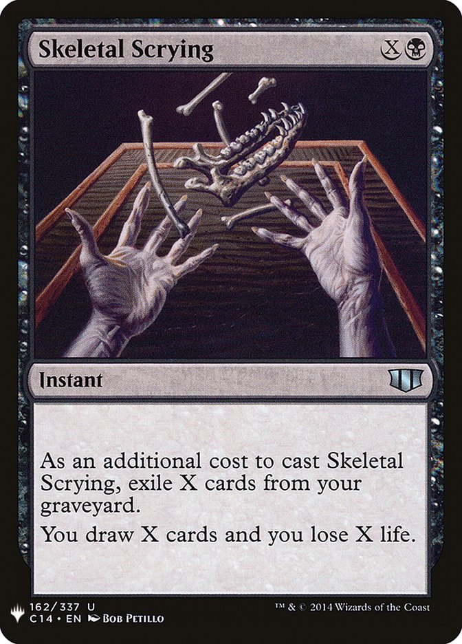 Skeletal Scrying [Mystery Booster] | Lots Moore NSW