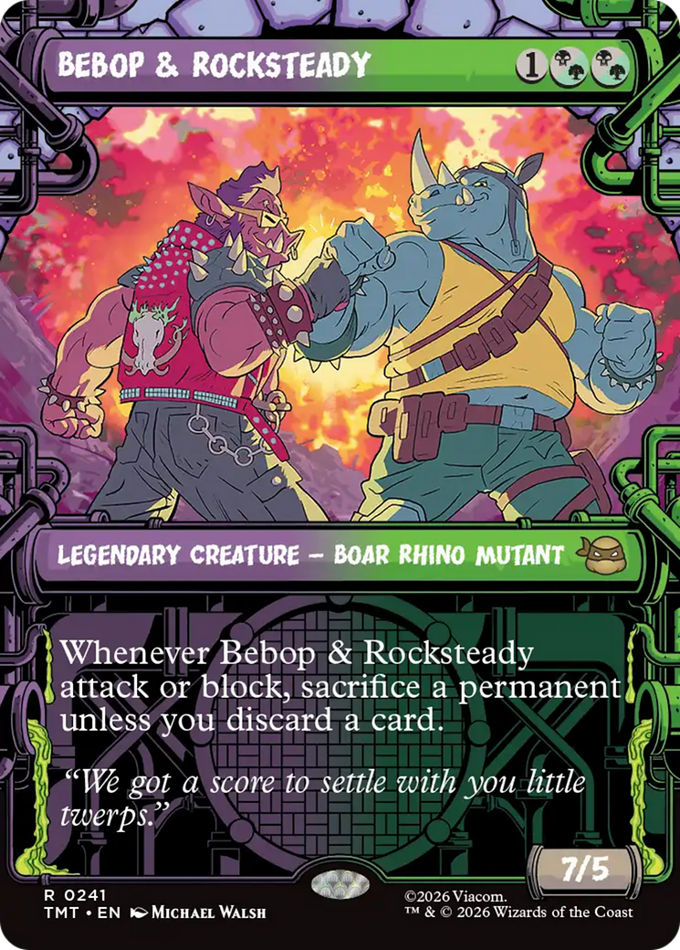 Bebop & Rocksteady (Showcase) [Teenage Mutant Ninja Turtles] | Lots Moore NSW