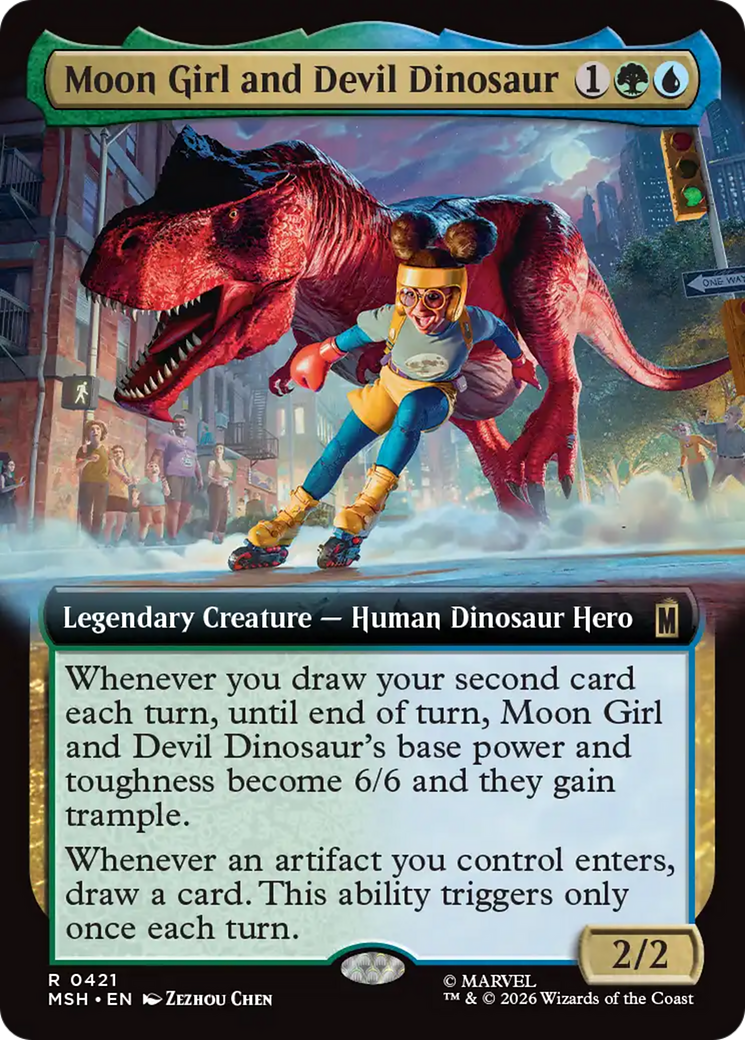Moon Girl and Devil Dinosaur (Extended Art) [Marvel Super Heroes] | Lots Moore NSW