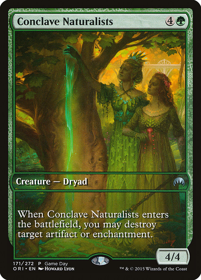 Conclave Naturalists (Game Day) [Magic Origins Promos] | Lots Moore NSW