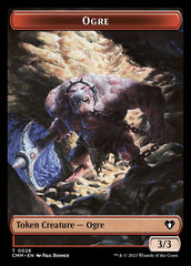 Servo // Ogre Double-Sided Token [Commander Masters Tokens] | Lots Moore NSW