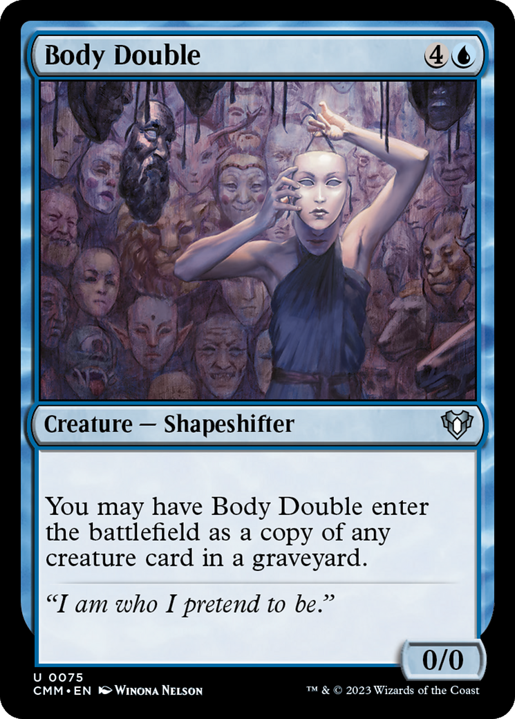 Body Double [Commander Masters] | Lots Moore NSW