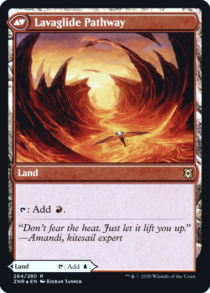 Riverglide Pathway // Lavaglide Pathway [Zendikar Rising Prerelease Promos] | Lots Moore NSW