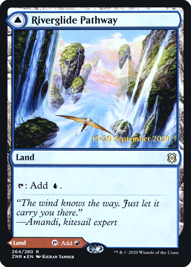 Riverglide Pathway // Lavaglide Pathway [Zendikar Rising Prerelease Promos] | Lots Moore NSW