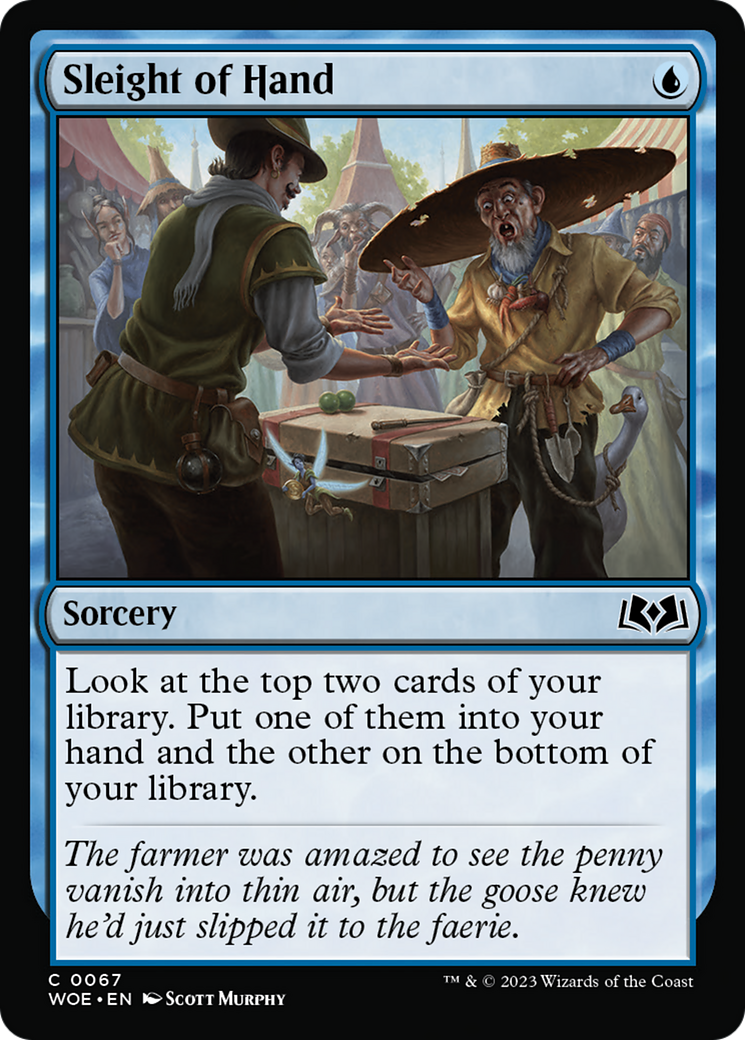 Sleight of Hand [Wilds of Eldraine] | Lots Moore NSW