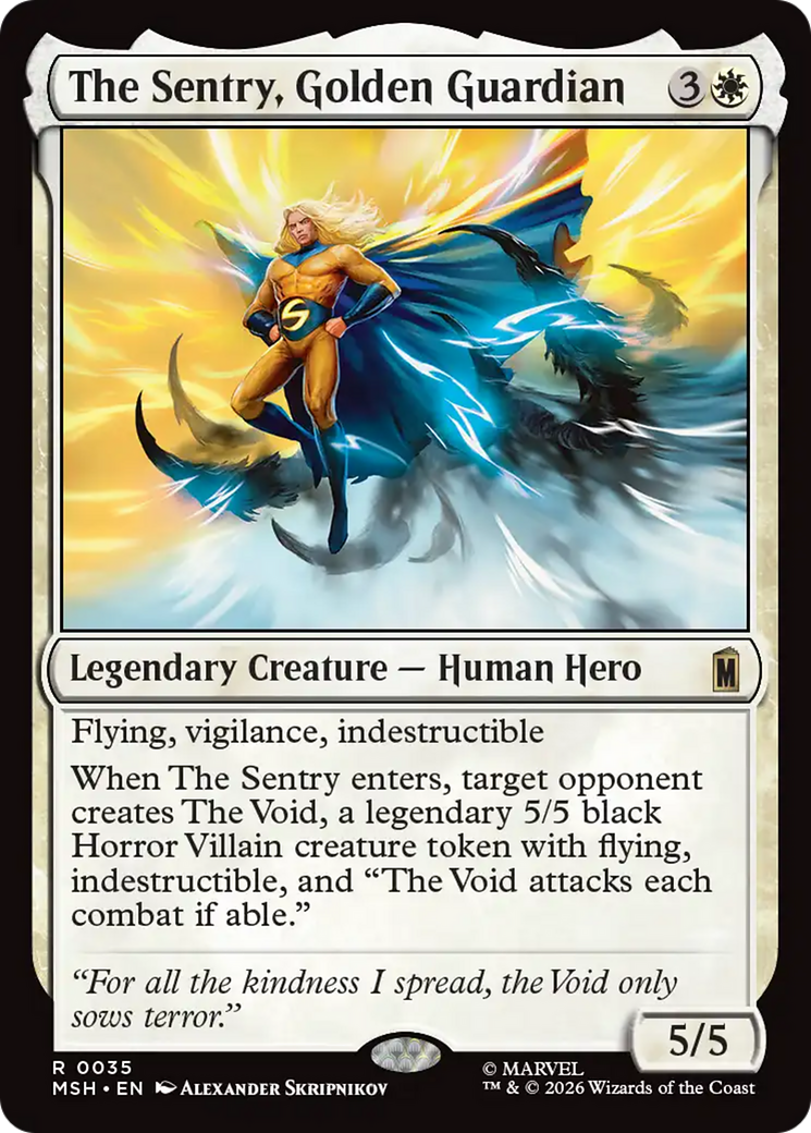 The Sentry, Golden Guardian [Marvel Super Heroes] | Lots Moore NSW