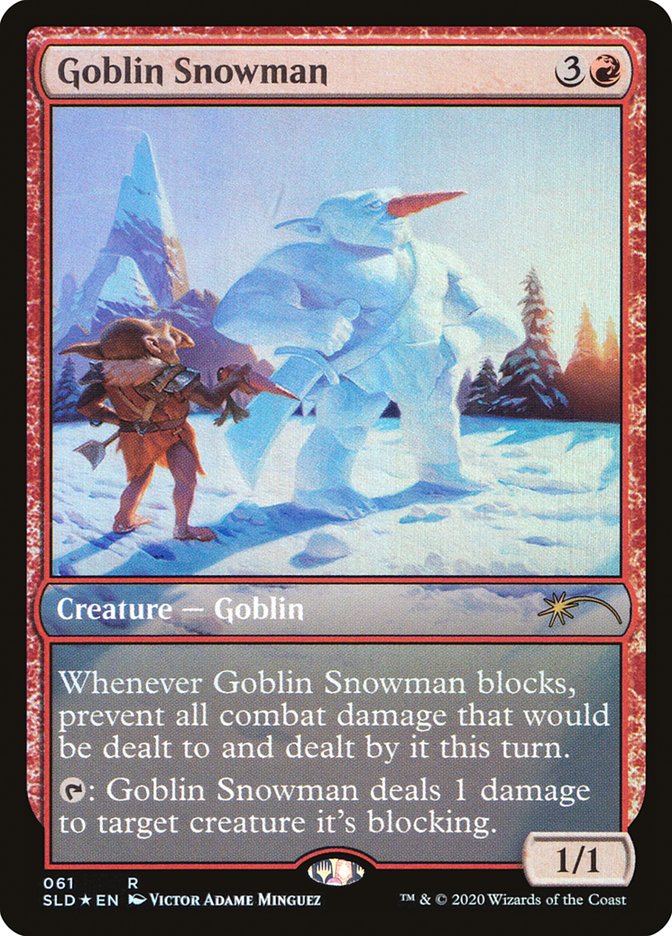 Goblin Snowman [Secret Lair Drop Series] | Lots Moore NSW