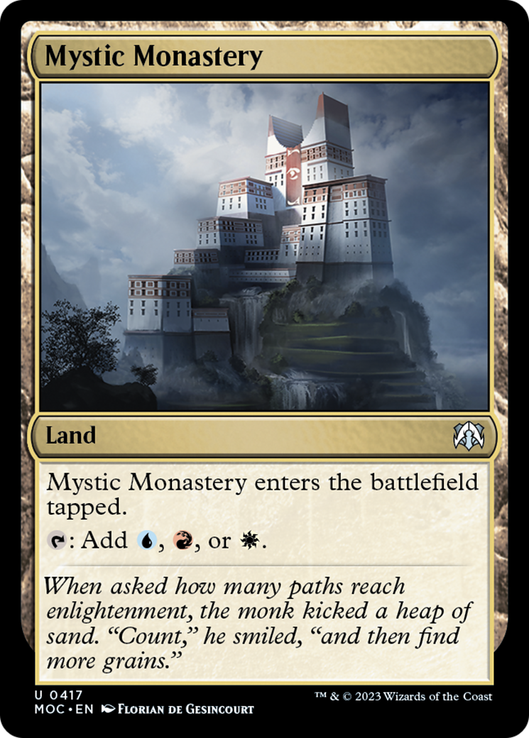 Mystic Monastery [March of the Machine Commander] | Lots Moore NSW