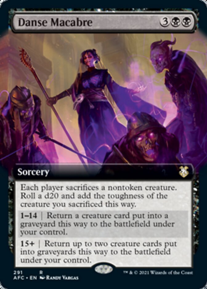 Danse Macabre (Extended Art) [Dungeons & Dragons: Adventures in the Forgotten Realms Commander] | Lots Moore NSW