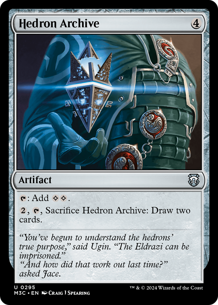 Hedron Archive (Ripple Foil) [Modern Horizons 3 Commander] | Lots Moore NSW