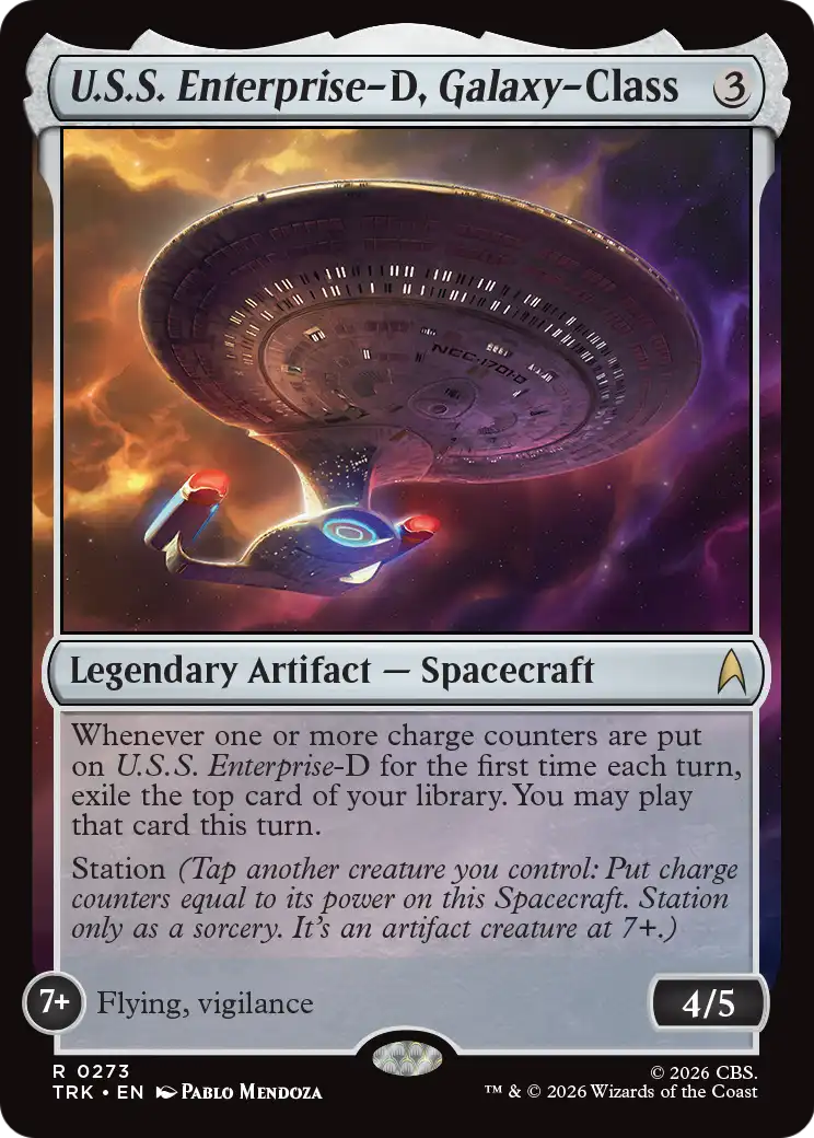 U.S.S. Enterprise-D, Galaxy-Class [Star Trek] | Lots Moore NSW