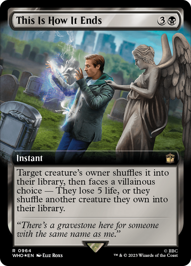 This Is How It Ends (Extended Art) (Surge Foil) [Doctor Who] | Lots Moore NSW