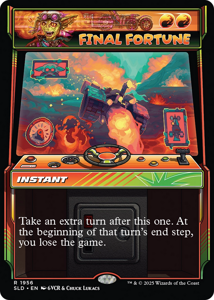 Final Fortune (Rainbow Foil) [Secret Lair Drop Series] | Lots Moore NSW