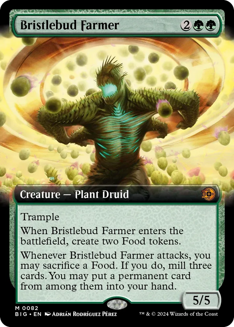 Bristlebud Farmer (Extended Art) [Outlaws of Thunder Junction: The Big Score] | Lots Moore NSW