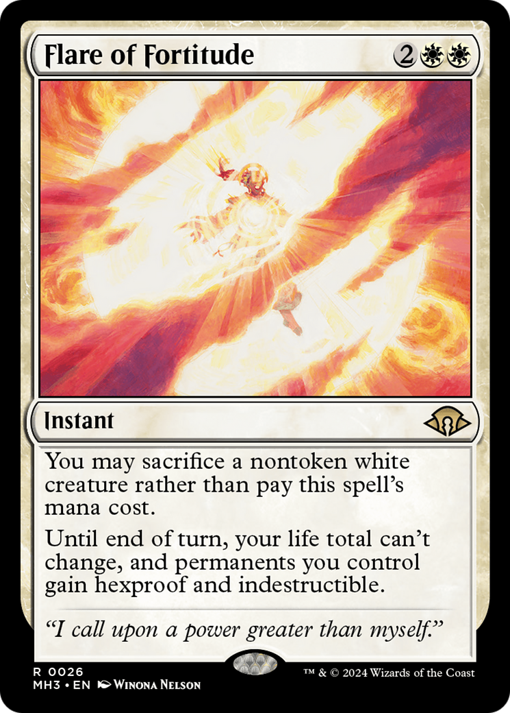Flare of Fortitude [Modern Horizons 3] | Lots Moore NSW