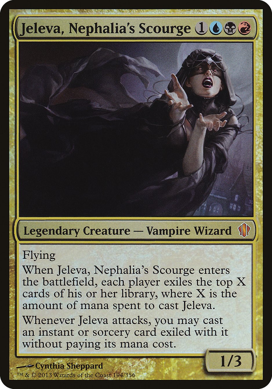 Jeleva, Nephalia's Scourge (Oversized) [Commander 2013 Oversized] | Lots Moore NSW