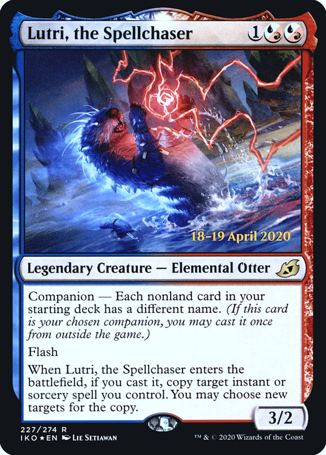 Lutri, the Spellchaser [Ikoria: Lair of Behemoths Prerelease Promos] | Lots Moore NSW