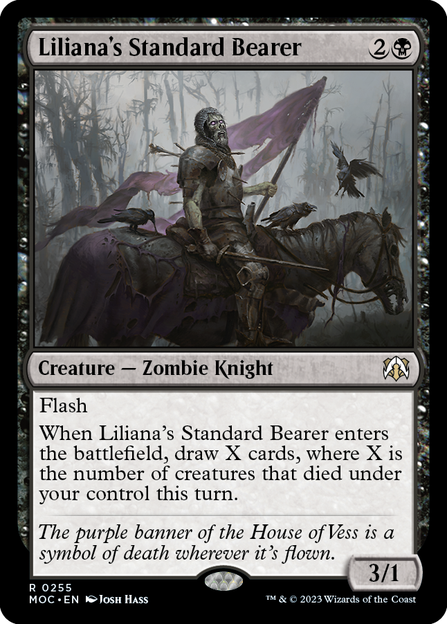 Liliana's Standard Bearer [March of the Machine Commander] | Lots Moore NSW