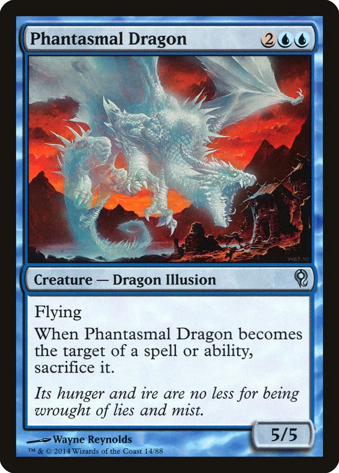 Phantasmal Dragon [Duel Decks: Jace vs. Vraska] | Lots Moore NSW