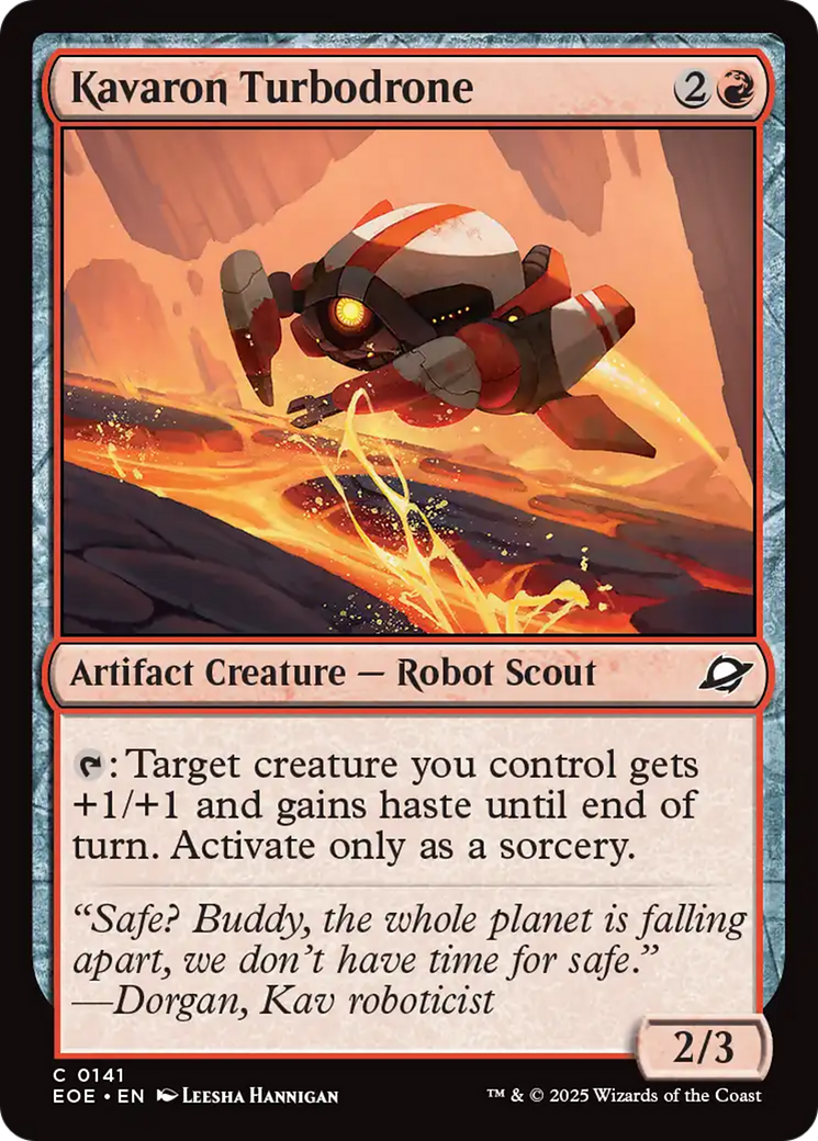 Kavaron Turbodrone [Edge of Eternities] | Lots Moore NSW