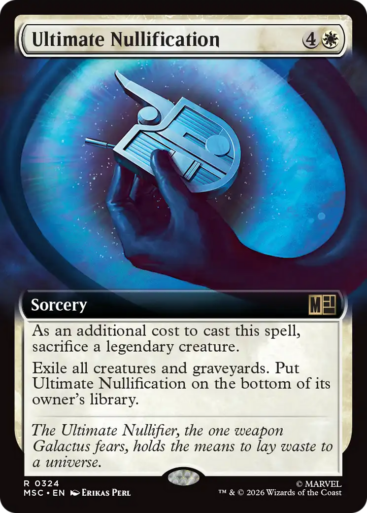 Ultimate Nullification (Extended Art) [Marvel Super Heroes Commander] | Lots Moore NSW
