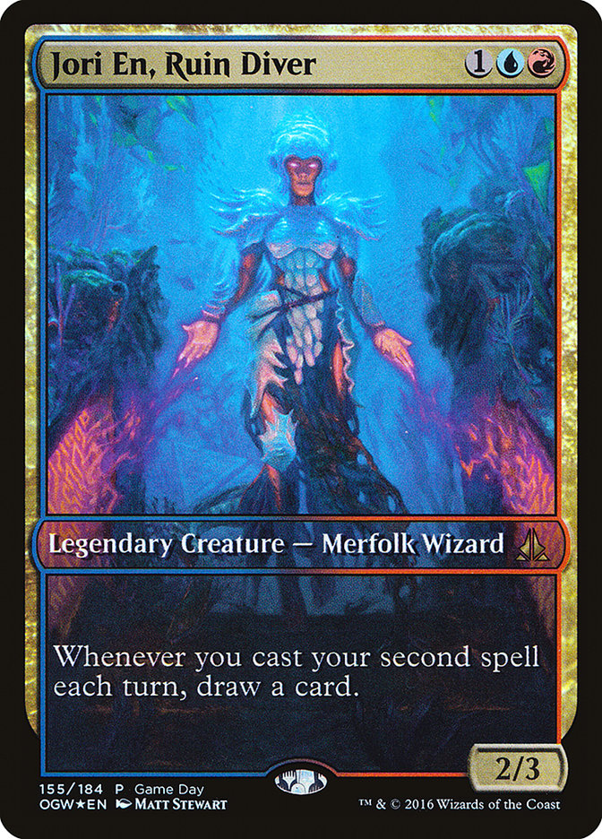 Jori En, Ruin Diver (Game Day) (Full Art) [Oath of the Gatewatch Promos] | Lots Moore NSW